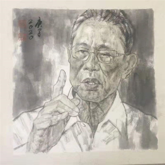 穆晋国《庚子2020》 国画