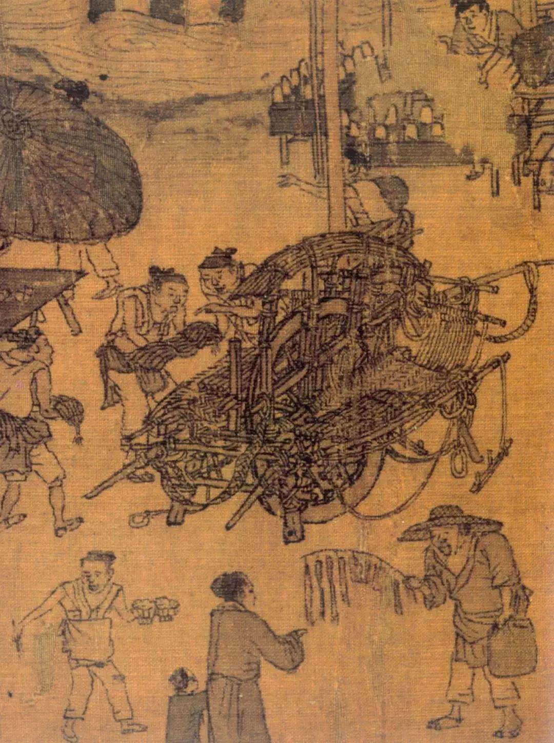 宋 张择端 《清明上河图》 局部